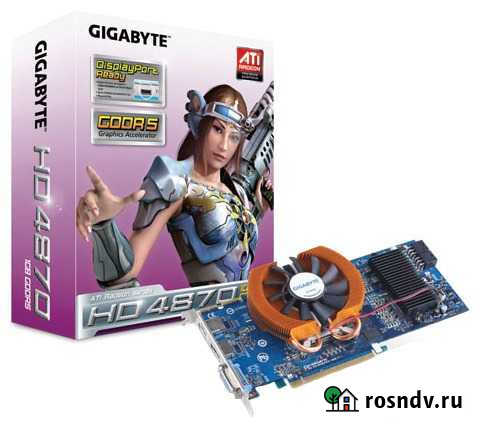 Gigabyte GV-R487D5-1GD (Radeon HD 4870) Калуга - изображение 1