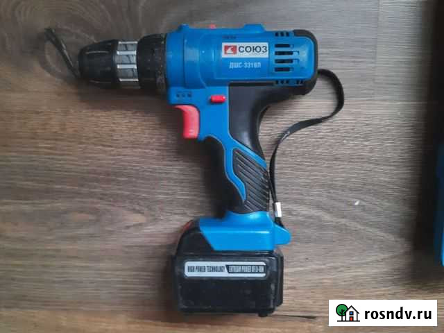 Шуруповёрт сетевой Союз дшс 3318Л Богатые Сабы - изображение 1