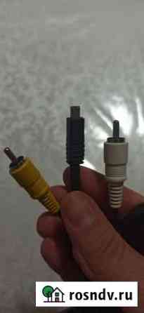 33Micro-USB 2 RCA Male AV аудио кабель Майкоп