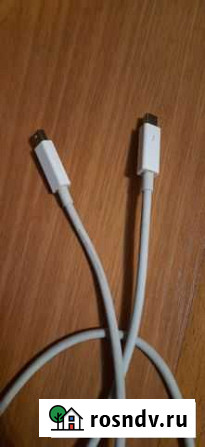 Кабель Apple Thunderbolt 2, белый, 2 м Лиски - изображение 1
