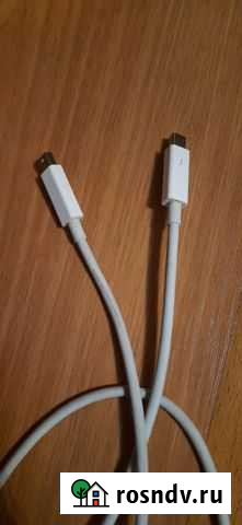 Кабель Apple Thunderbolt 2, белый, 2 м Лиски - изображение 1