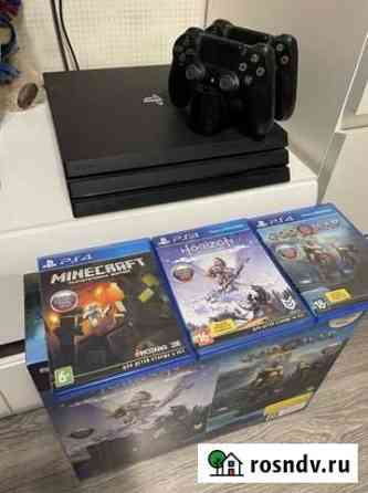 Приставка Sony PS4 pro 1tb Московский