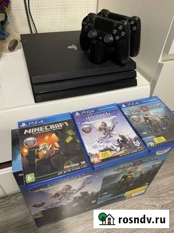 Приставка Sony PS4 pro 1tb Московский - изображение 1
