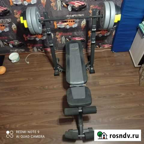 Штанга со скамьей Чита - изображение 1