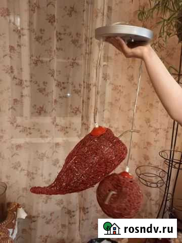 Абажур плетёный бу Кострома - изображение 1