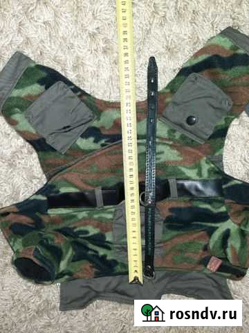 Одежда ошейник комбинезон для собаки Ступино - изображение 1