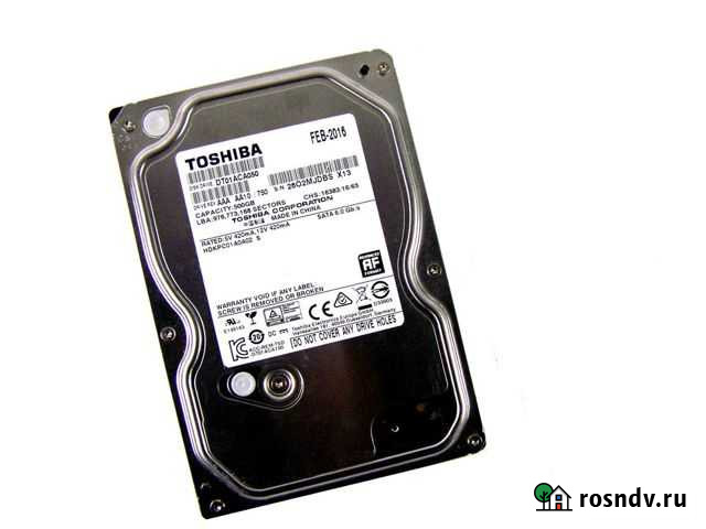 Жёсткий диск Toshiba 500gb DT01ACA050 Новоивановское - изображение 1