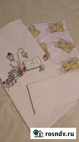 Детское постельное белье, наматрасники до 4 л Саратов - изображение 1