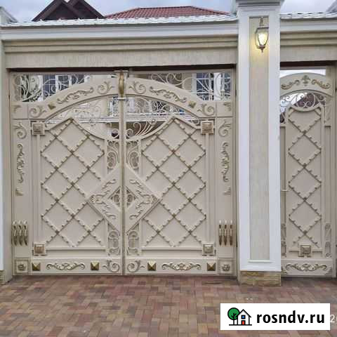 Ворота перилы навесы N01 Терекли-Мектеб - изображение 1