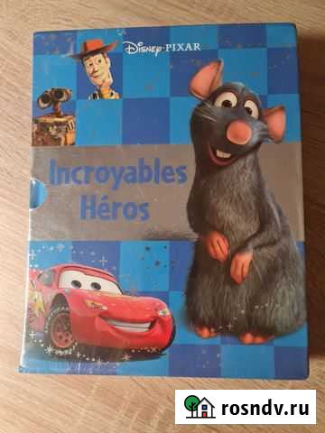 Incroyables Heros 5 книг на французском Disney Лесной Городок - изображение 1