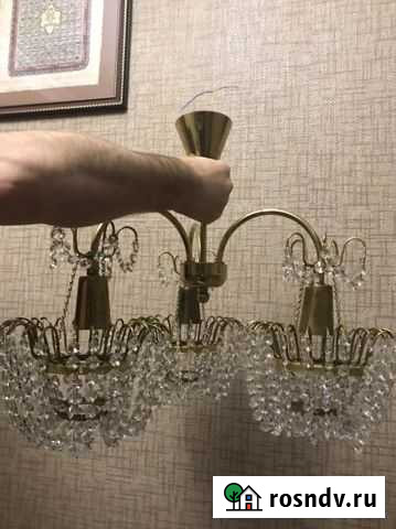 Хрустальная люстра Чехия Махачкала - изображение 1