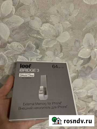Leef ibridge 3 на 64gb Лабытнанги - изображение 1