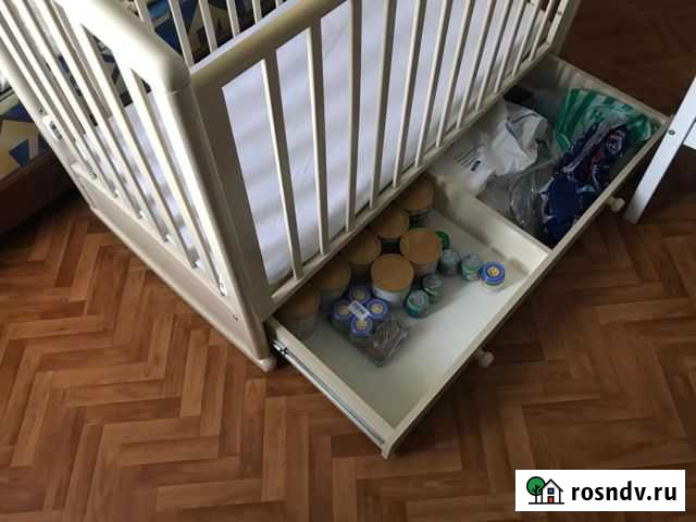 Детская кроватка Гандылян Дашенька качалка Слонова Элиста - изображение 1