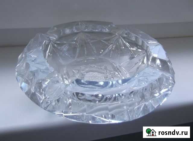 Продам пепельницу хрустальную Ялта - изображение 1