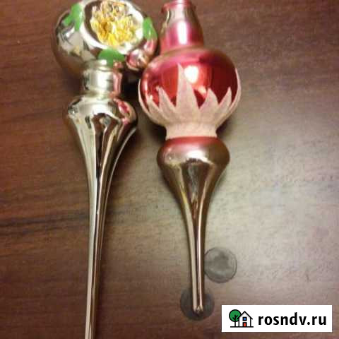 Новогодние украшения периода СССР - верхушки на ел Магадан - изображение 1