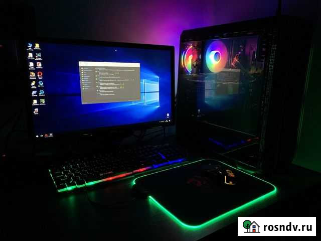 6ядер/12/озу16/240ssd/500gb/rx560-4gb/wifi+benq”22 Бугуруслан - изображение 1