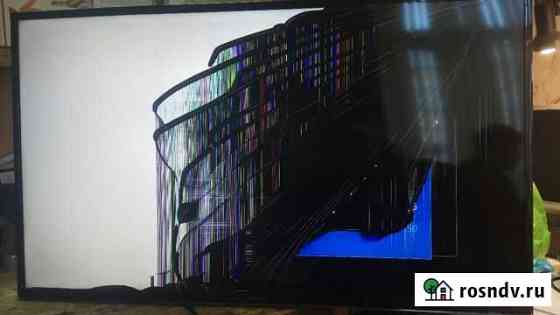 Разбитый телевизор samsung UE40HU7000U Сочи