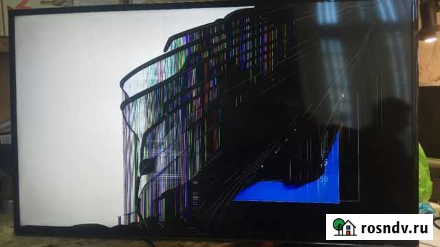 Разбитый телевизор samsung UE40HU7000U Сочи - изображение 1