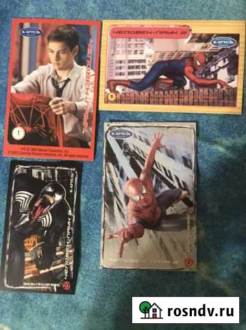 Человек-паук (spider-man) карточки, журналы Киров - изображение 1
