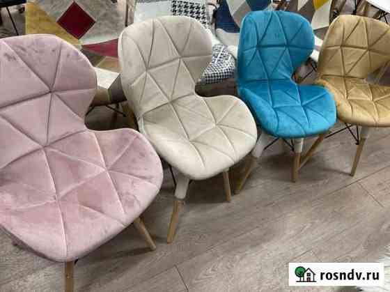 Стул велюр дизайнерский eames ракушка IKEA бабочка Благовещенск