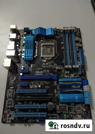 Материнская плата asus p8p67 lga1155 Истра - изображение 1