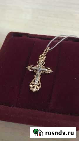 Новый золотой крестик Барнаул - изображение 1