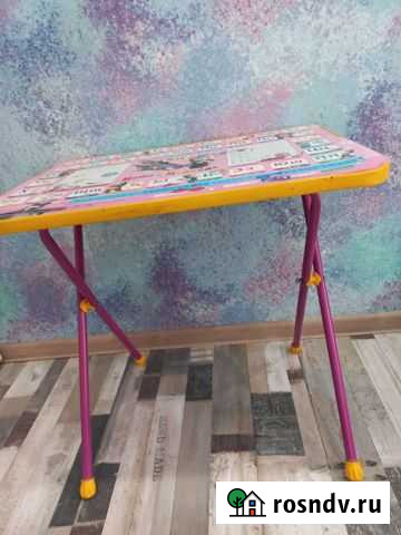 Детский столик и стульчик Астрахань - изображение 1