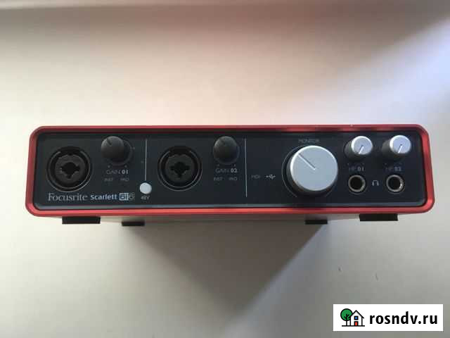 Focusrite Scarlett 6i6 1st gen Подольск - изображение 1