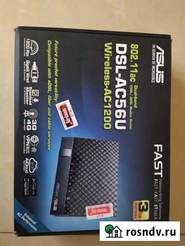 Wi-Fi роутер asus DSL-AC56U Алушта - изображение 1