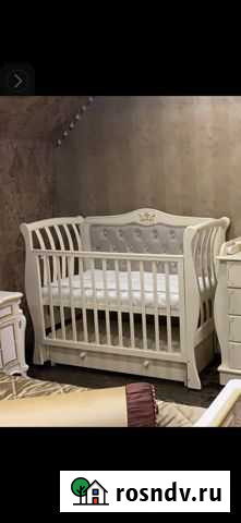 Детская кроватка с маятником плюс матрас Тутаев - изображение 1