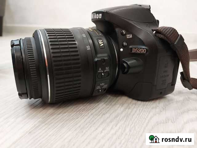 Зеркальный фотоаппарат nikon d5200 kit 18-55 Дзержинск - изображение 1