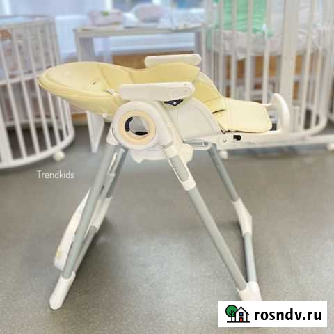 Стульчик шезлонг для кормления с рождения экокожа Воронеж - изображение 1