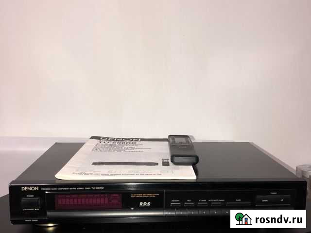 Тюнер denon TU-580RD+пульт Томск - изображение 1