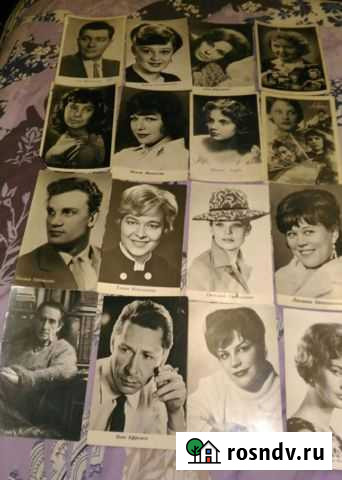 Коллекция черно-белых фотографий старых артистов Барнаул - изображение 1