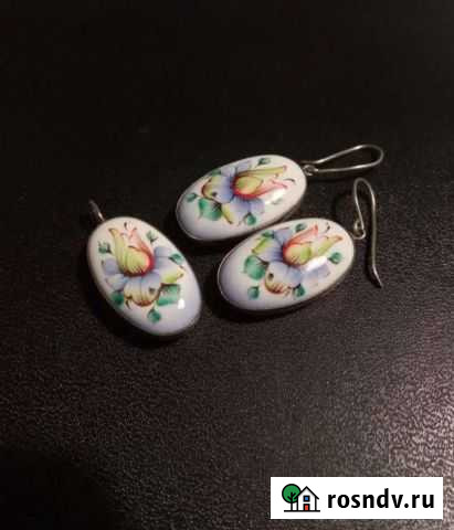 Серьги и кулон Киров - изображение 1