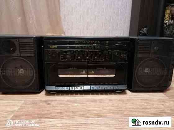 Винтажный японский музыкальный центр Sanyo M W242K Магнитогорск