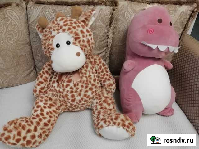 Игрушки мягкие, большие 2шт Кохма - изображение 1