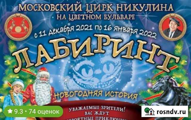 Билеты в цирк Москва - изображение 1