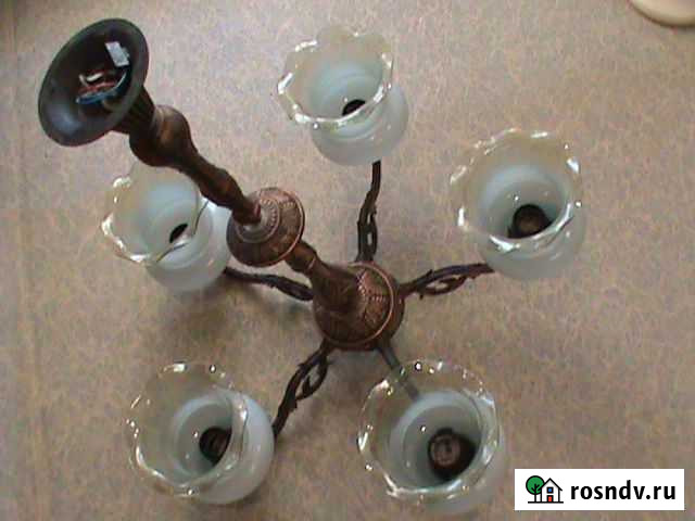 Бронза люстра СССР Котовск - изображение 1