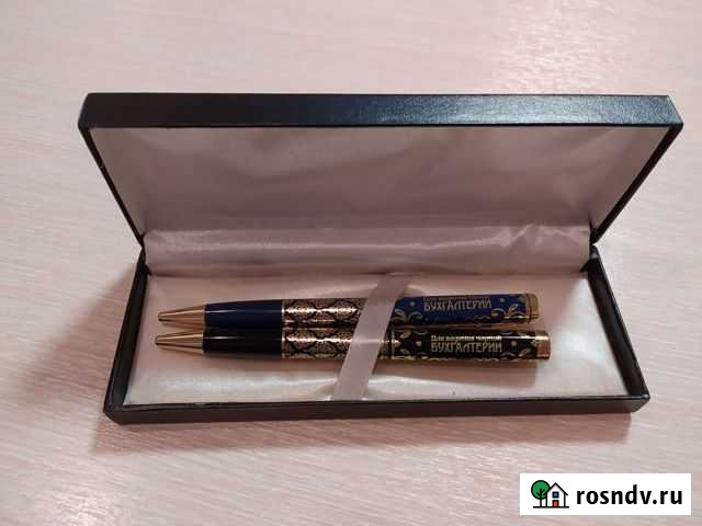 Ручки в подарочном футляре Мыски - изображение 1