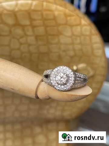 Кольцо золотое с бриллиантами Армавир - изображение 1