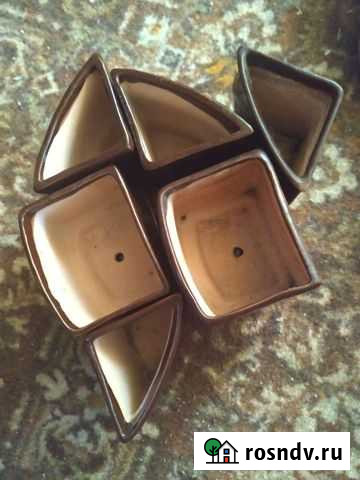 Кашпо для кактусов 6 штук Ханты-Мансийск - изображение 1