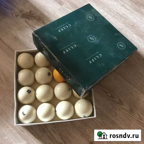 Бильярдные шары Cliff, новые Шадринск - изображение 1