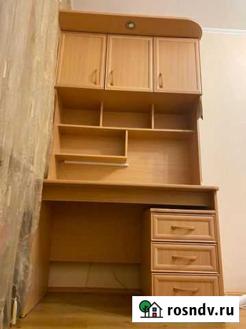 Продам компьютерный стол + тумба и книжный шкаф Уфа - изображение 1