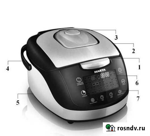 Мультиварка Marta MT-1988 Каменск-Уральский - изображение 1
