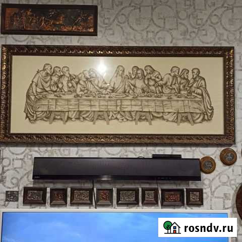 Огромная картина Тайная вечеря, счетный крест Астрахань - изображение 1