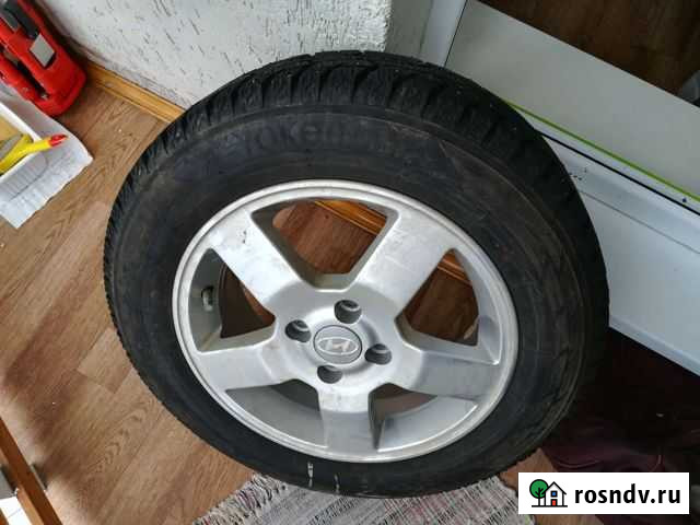 Продам шины на дисках для Соляриса Челябинск - изображение 1