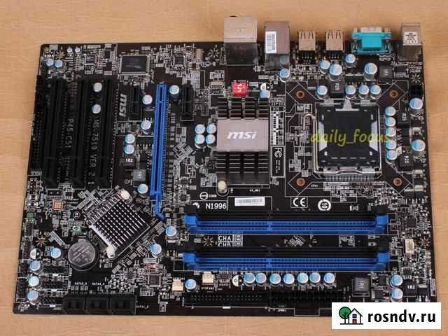Материнская плата MSI P45-C51 Владикавказ - изображение 1