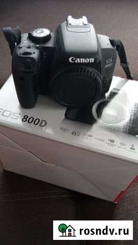 Зеркальный фотоаппарат canon EOS 800D + объектив Сертолово - изображение 1