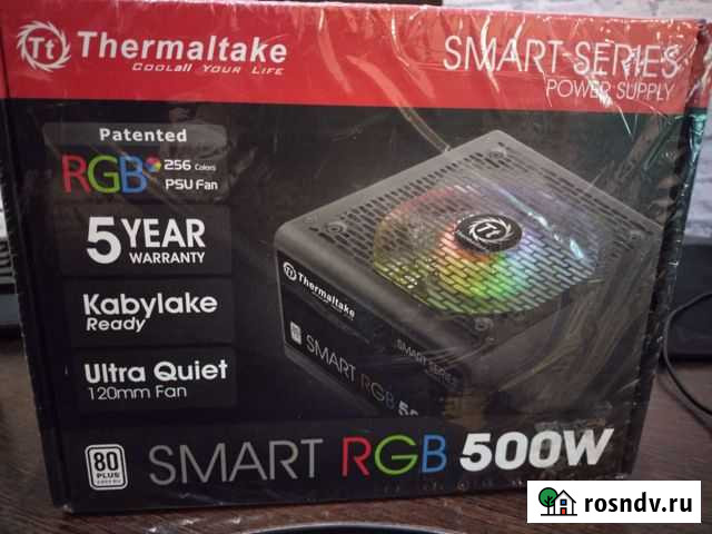 Блок питания Termaltake RGB 500w Барнаул - изображение 1